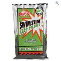 dynamite baits swim stim betaine green sinking carp pellets 6mm 900g