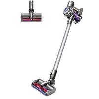 dyson v6 cordless vacuum cleaner with motorised head and docking stati ...