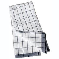 E-Cloth Classic Check Black E Towel 1pack