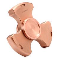 E-NICES Fidget Spinner Hand Spinner Toys Tri-Spinner Brass Metal EDCStress and Anxiety Relief Office Desk Toys Relieves ADD, ADHD, Anxiety, 