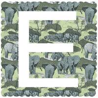 E is For Elephant By Clare Halifax