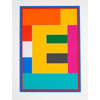 E - The Dazzle Alphabet By Peter...