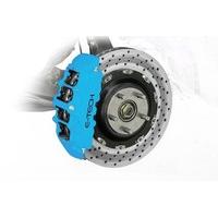 e tech quality gloss sky blue car engine bay block valve cover brake c ...
