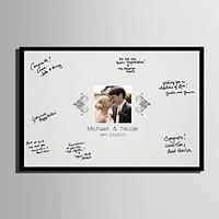 e home personalized signature canvas frame a kiss includes frame