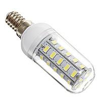 E14 7W 36x5730SMD 650LM 6000-6500K Cool White Light LED Corn Bulb(220V)