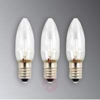 E10 0.12 W 6 V spare bulbs pack of 3