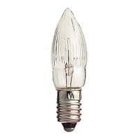 E10 3 W 14 V candle-shaped spare bulbs pack of 3