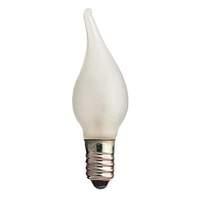 E10 3 W 12 V spare bulbs, 3-pack, flame tip