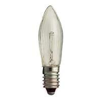 E10 3 W 55 V bulb, pack of 3, candle shape