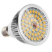 E14 6W 48x2835SMD 580-650LM 2700-3500K Warm White Light LED Spot Bulb (110-240V)