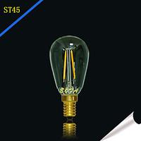 e12 e14 110v 220v 2200k 2700k 100 200lm st45 2w 2led bulb edison retro ...