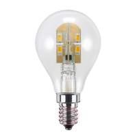 E14 3.5 W 826 LED golf ball bulb dimmable clear