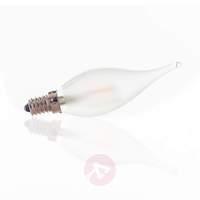 E14 2.7W 826 LED dimmable flame tip candle bulb