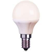 e14 4w matt led golf ball bulb warm white 3 000k