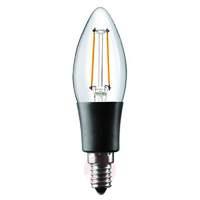 E14 3.5 W 827 LED filament candle bulb, clear