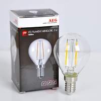 E14 2.4 W 827 LED filament golf ball bulb