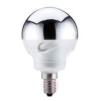 E14 7W energy saving bulb head mirror silver