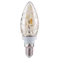 E14 2.5W 826 LED candle bulb, mottled gold
