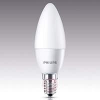 E14 4 W 827 LED candle light bulb, matt