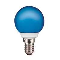 E14 0.5 W LED golf ball bulb, fairy lights, blue