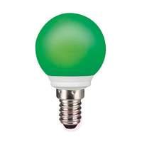 E14 0.5 W LED golf ball bulb, fairy lights, green