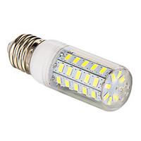 E26/E27 10W 48 SMD 5730 1000 LM Natural White T LED Corn Lights AC 220-240 V