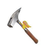 E239MM Roofers Pick Hammer Milled Face - Leather Grip