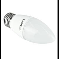 E27 Screw LED Candle Bulb 6.7W (40W Equivalent) 470 Lumen - Warm White Frosted