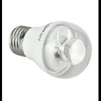 E27 Screw LED Golfball Bulb 6W (40W Equivalent) 470 Lumen - Warm White Clear