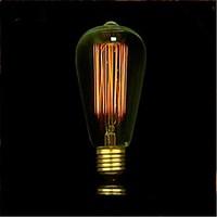 E27 AC220-240V 40W Incandescent Light Bulbs Lighting Antique Edison Halogen Bulbs