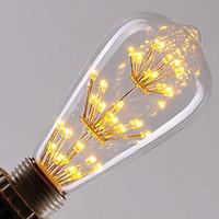 E27 ST64 LED Vintage Edison LED Filament Bulb Retro Incandescent Light (AC220-240V)