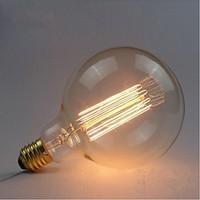 e27 ac220v 240v 40w edison retro silk carbon filament incandescent lig ...