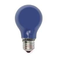 E27 40W traditional bulb for string lights, blue