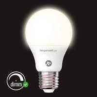 E27 8.6 W 827 LED bulb, matt, dimmable