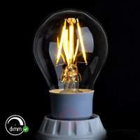 E27 4.5 W 827 filament LED lamp, dimmable
