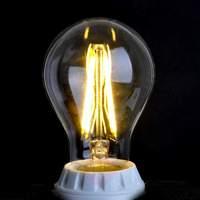 E27 8W 827 LED filament lamp, clear