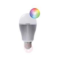 E27 9W RGBW LED lamp, Wi-Fi or radio