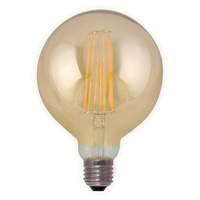 E27 6 W 824 LED globe lamp G125, gold