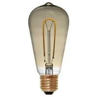 e27 27 w 922 led rustic bulb curved line