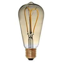 e27 4 w 922 led rustic bulb curved line gold