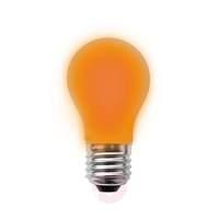 E27 2 W LED lamp, orange, dimmable