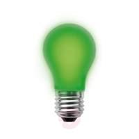 E27 2 W LED lamp, green, dimmable