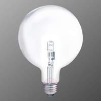 E27 46 W halogen globe lamp G125 warm white, clear