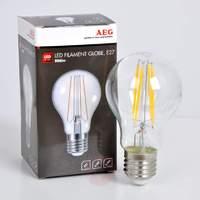 E27 6.2 W 827 filament LED lamp, clear