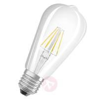 e27 6 w 827 retrofit led rustic bulb clear