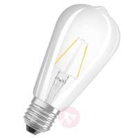 E27 2 W 827 retrofit LED rustic bulb clear