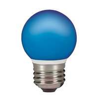 E27 0.5 W LED golf ball bulb, fairy lights, blue
