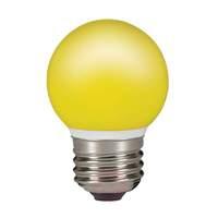 E27 0.5 W LED golf ball bulb, fairy lights, yellow