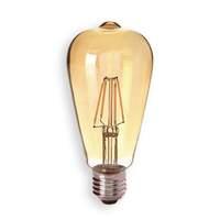 E27 4 W 824 LED lamp Gold, Clear