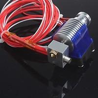 E3D V6 Short Distance J-head Hotend for 1.75/0.4mm Nozzle E3D Wade Extruder with Cooling fan for RepRap 3D Printer